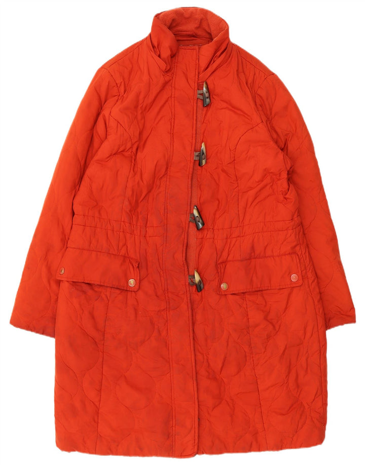 Marks & Spencer Damen Per Una Duffle Windjacke UK 16 Large Orange