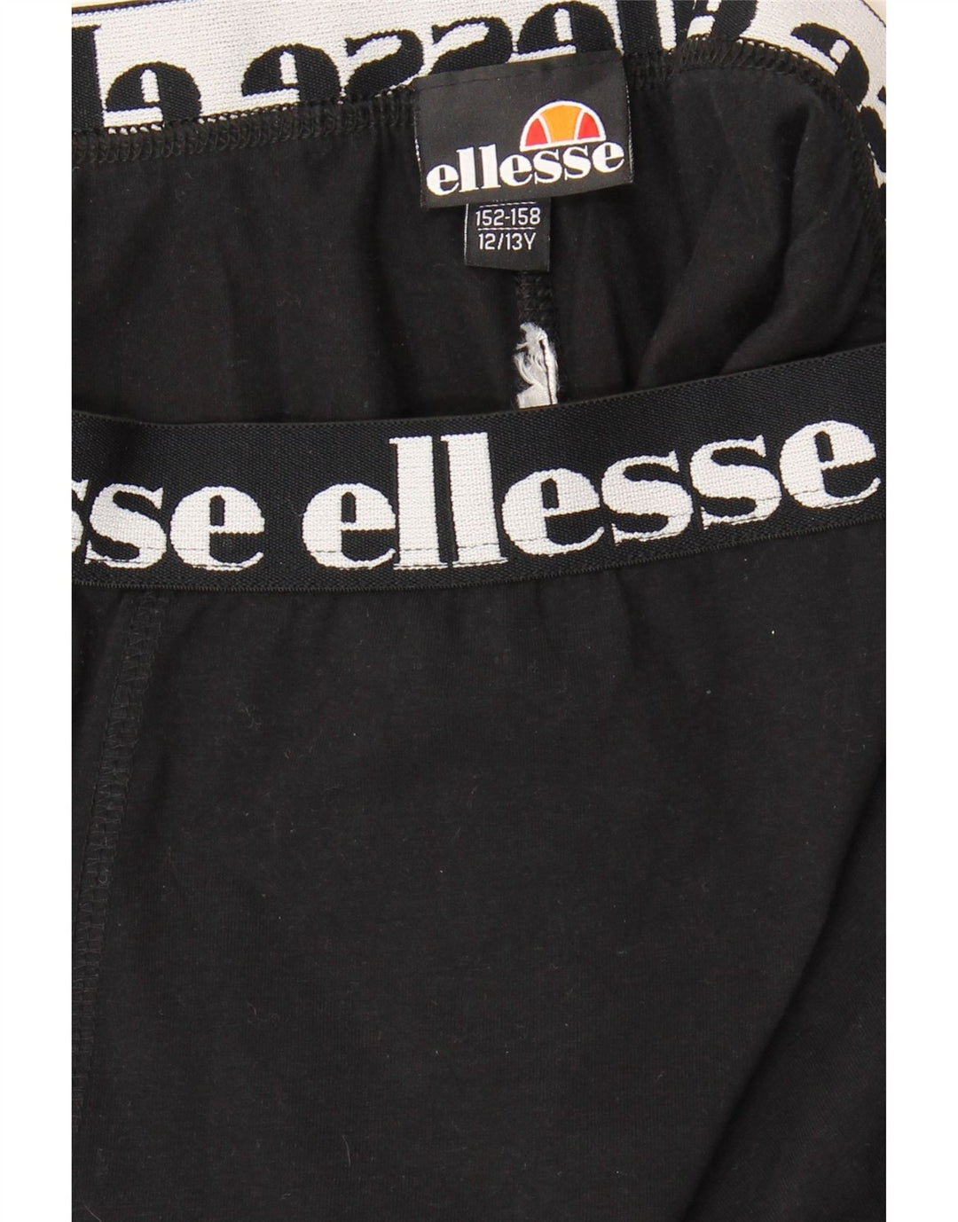 ELLESSE Girls Graphic Leggings 12-13 Years  Black