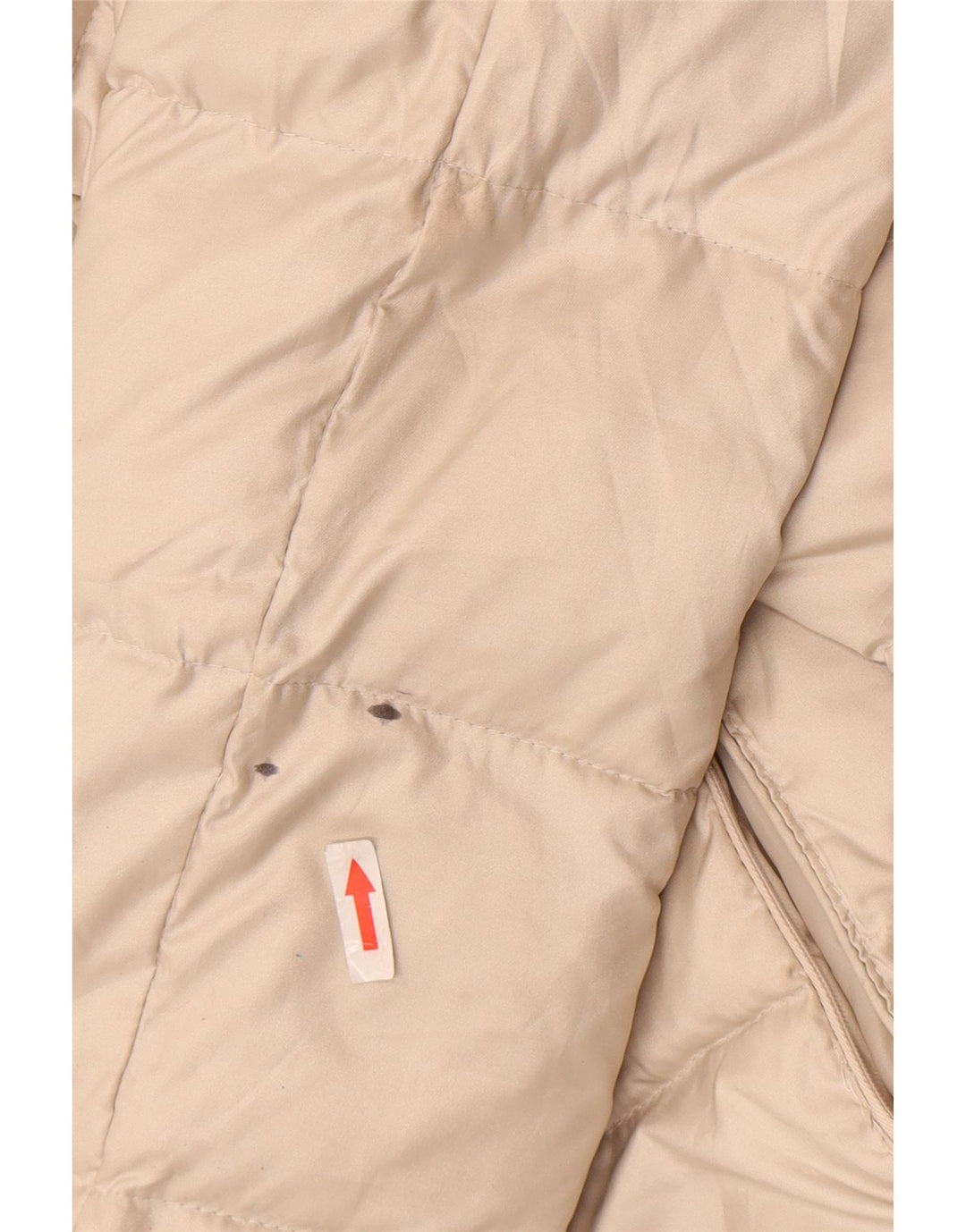 Zara Wattierte Jacke mit Kapuze für Mädchen, 13–14 Jahre, Beige