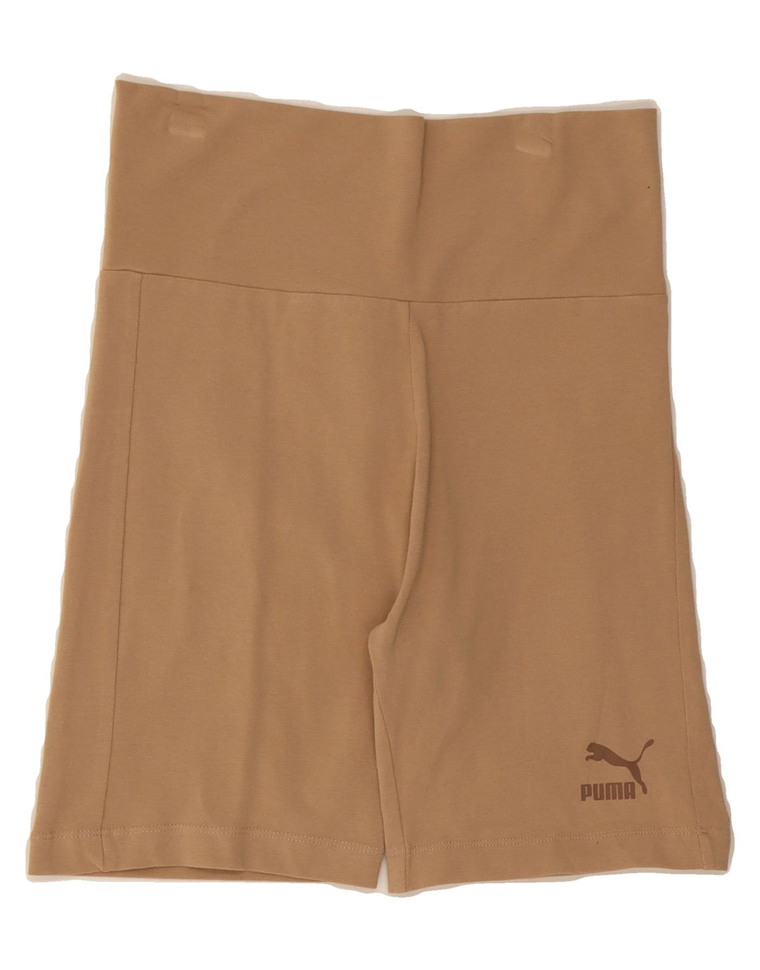 PUMA Womens Sport Shorts UK 8 Small Beige Cotton Vintage Puma and Second-Hand Puma from Messina Hembry 