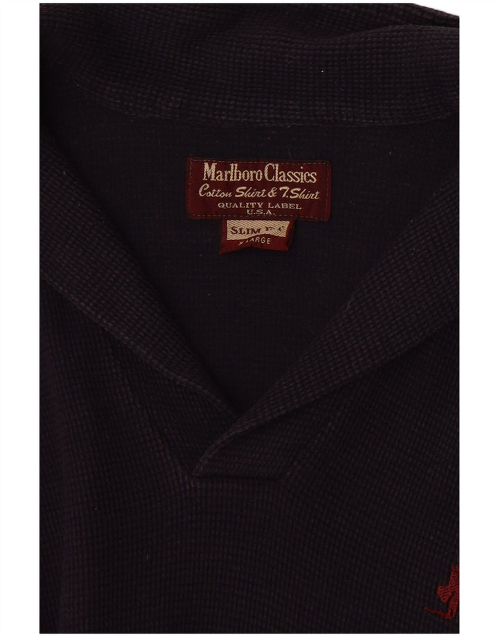 Marlboro Classics Herren Poloshirt XL Marineblau