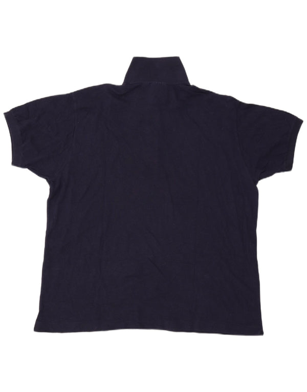 LACOSTE Herren-Poloshirt mit klassischer Passform, Größe 8 3XL, marineblaue Baumwolle