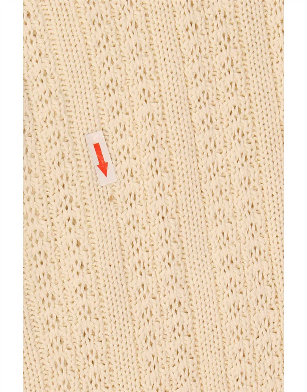 Allison Wingate Herren-Pullover mit Rollkragen, groß, aus cremefarbener Baumwolle