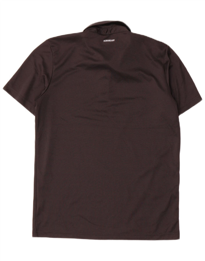 Adidas Herren Aeroready Poloshirt Medium Schwarz Polyester