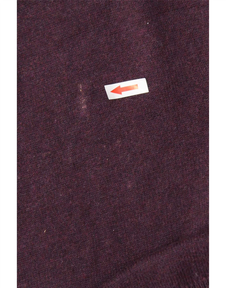 Marks & Spencer Herren-Weste, Tanktop, Größe L, Burgunderrot, Baumwolle