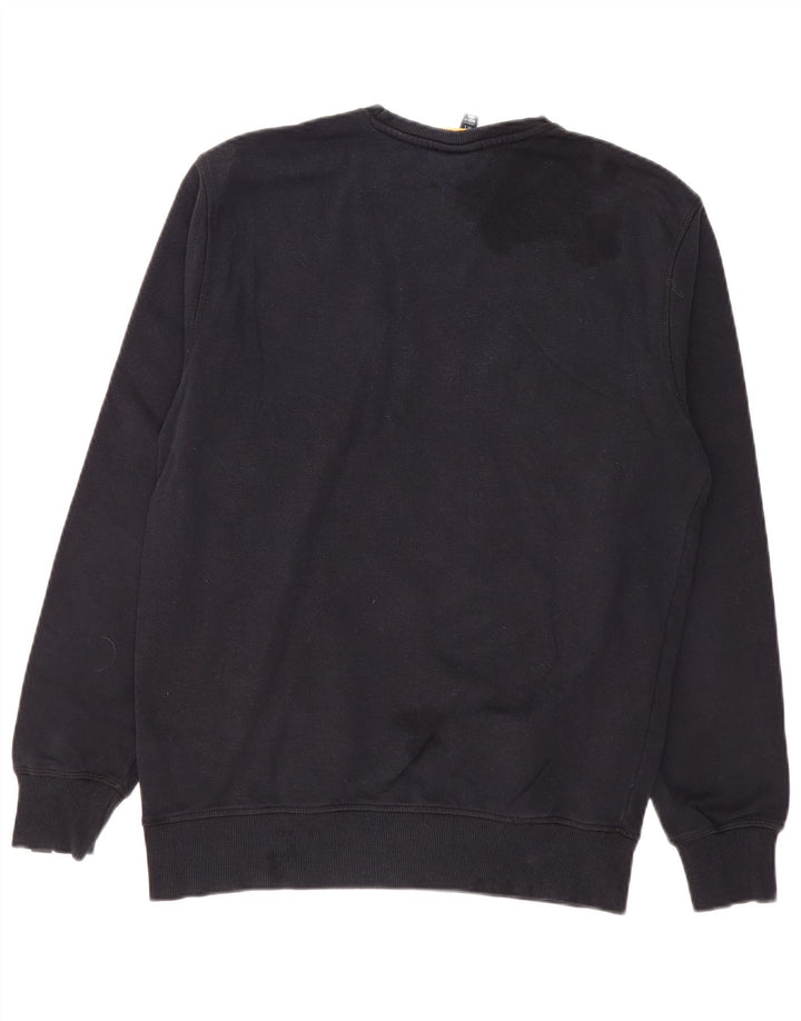 ELLESSE Herren-Sweatshirt mit Grafik, groß, marineblau, Baumwolle