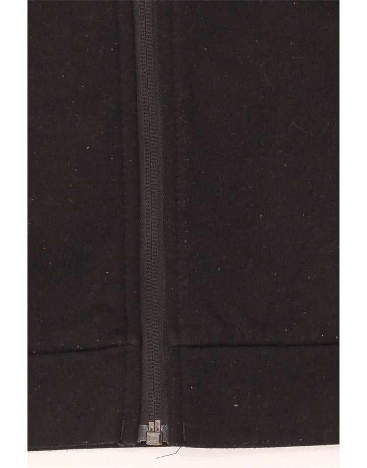 The North Face Jungen-Kapuzenpullover mit Reißverschluss, 11–12 Jahre, groß, schwarzes Polyester