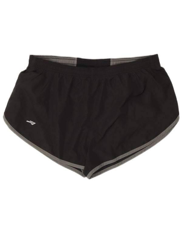 Crane Herren Sportshorts XL Schwarz Colourblock
