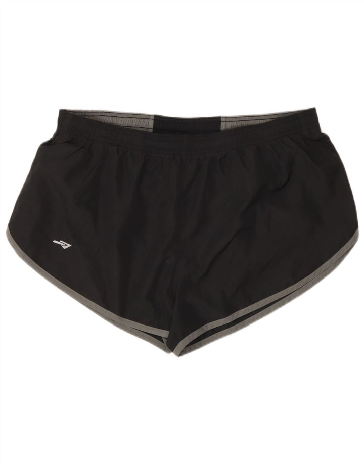 Crane Herren Sportshorts XL Schwarz Colourblock