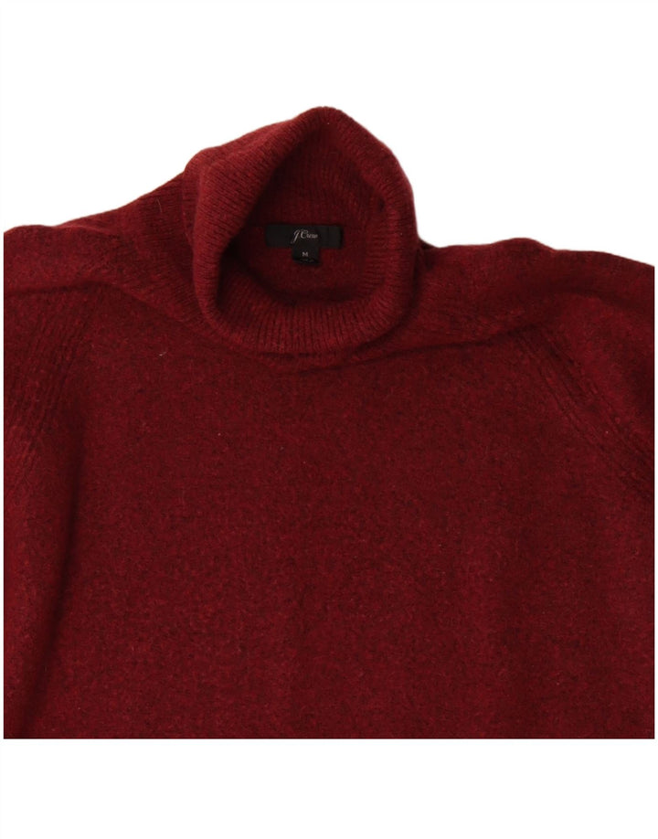 J. Crew Rollkragenpullover für Damen, UK 14, mittelbraunes Nylon