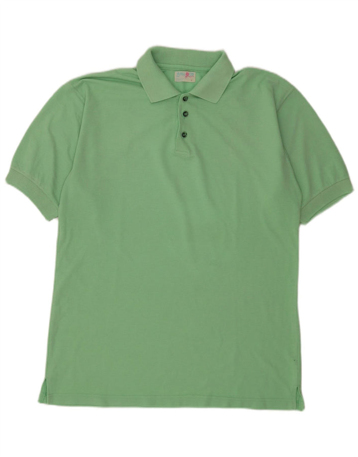 Balloon Herren Poloshirt XL Grün Baumwolle
