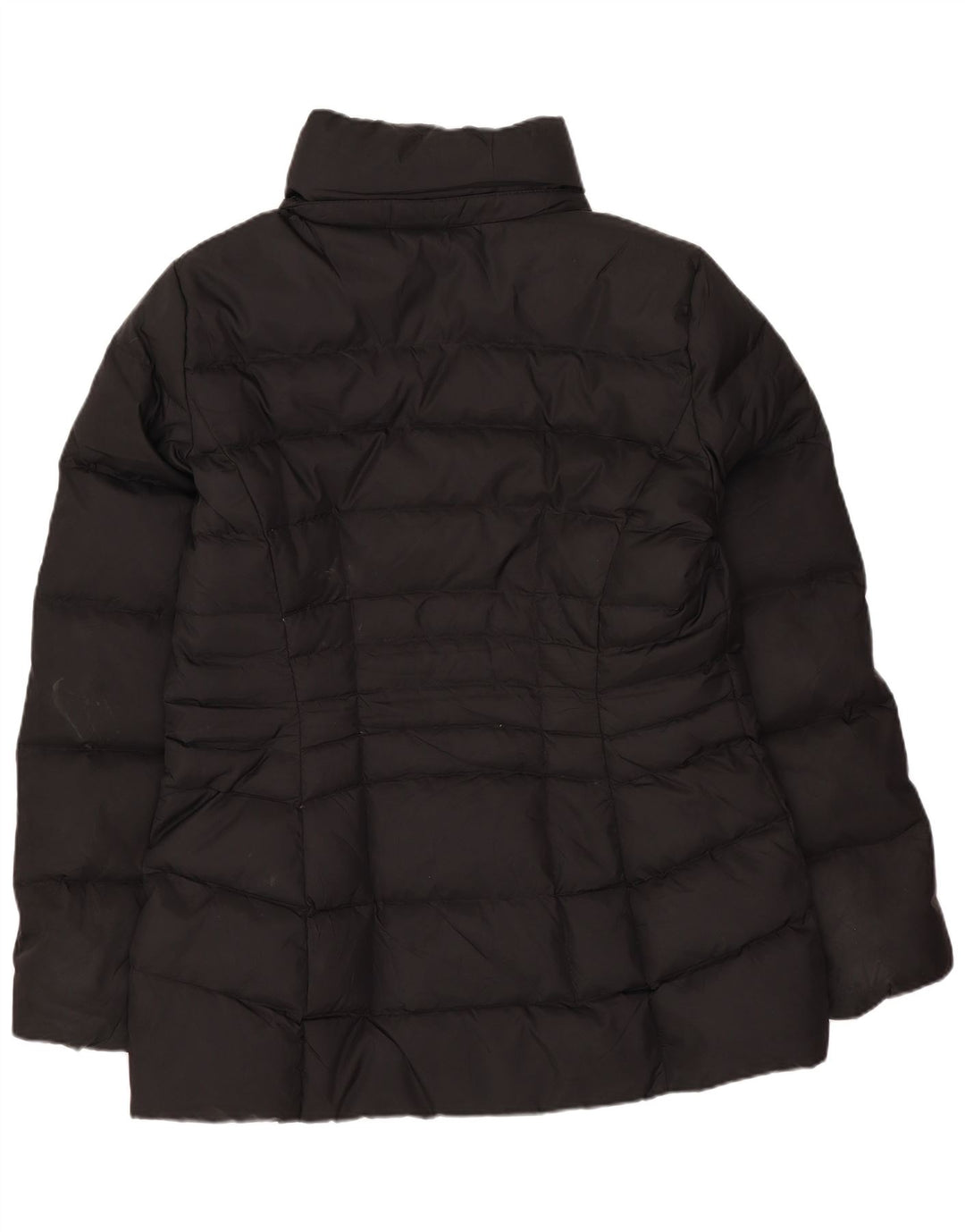 Calvin Klein Damen Wattierte Jacke UK 10 Small Schwarz Polyester
