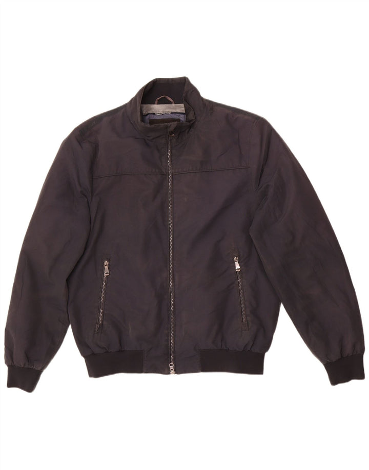 Geox Herren Respira Bomberjacke UK 40 Large Schwarz Polyester