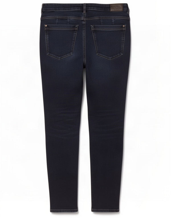 Marks & Spencer Damen Skinny Jeans UK 16 Large W32 L27 Marineblau Baumwolle