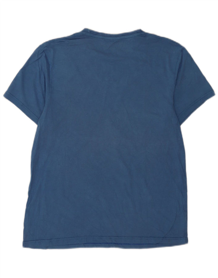 Billabong Herren-T-Shirt mit Grafik, Größe S, Blau, Baumwolle