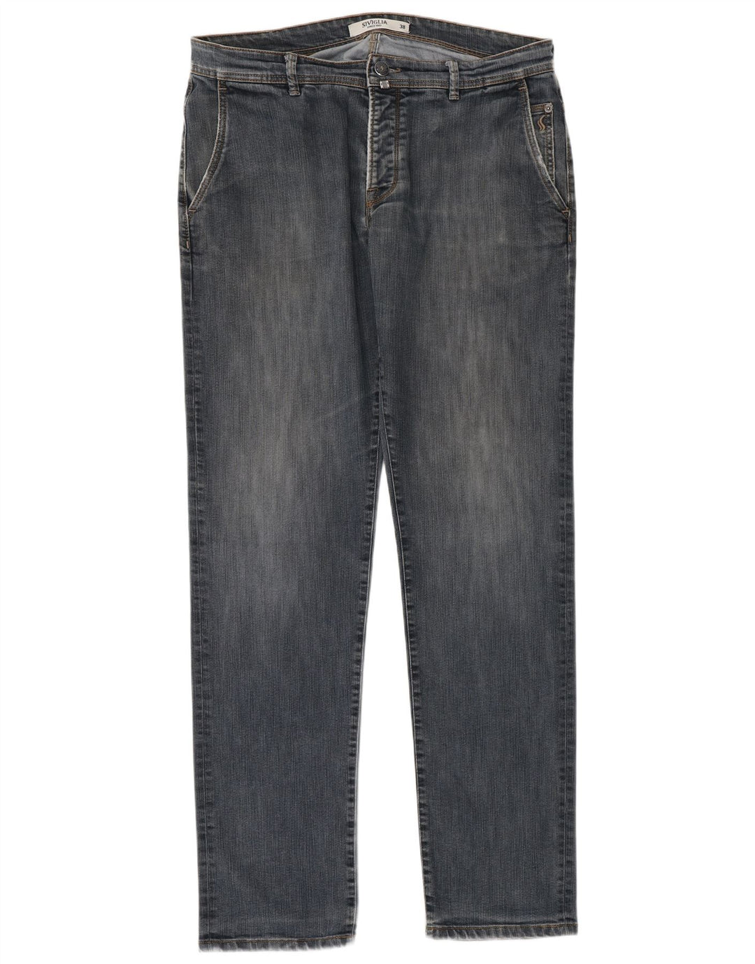SIVIGLIA Herren Slim Jeans W38 L36 Blau