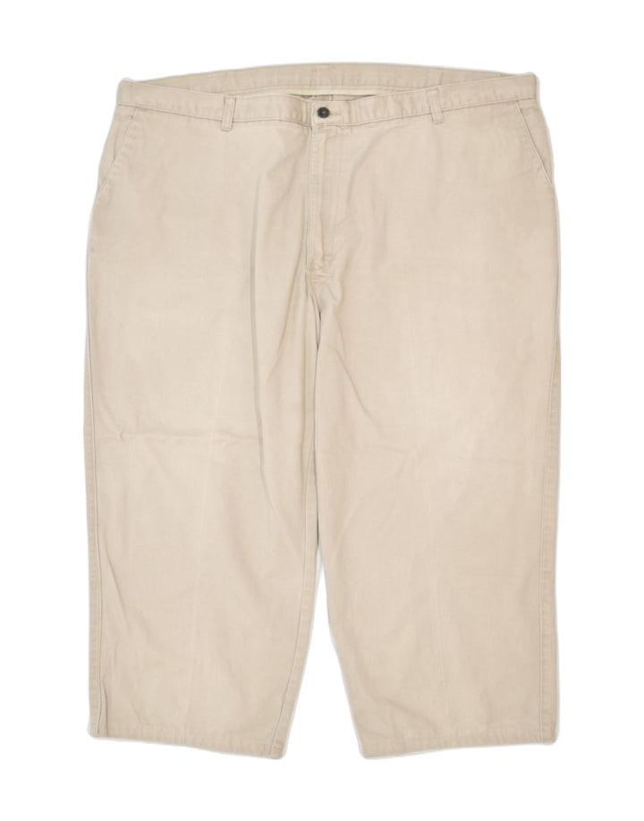 LEE Mens Capri Trousers W42 L25 Beige Cotton | Vintage | Thrift | Second-Hand | Used Clothing | Messina Hembry 