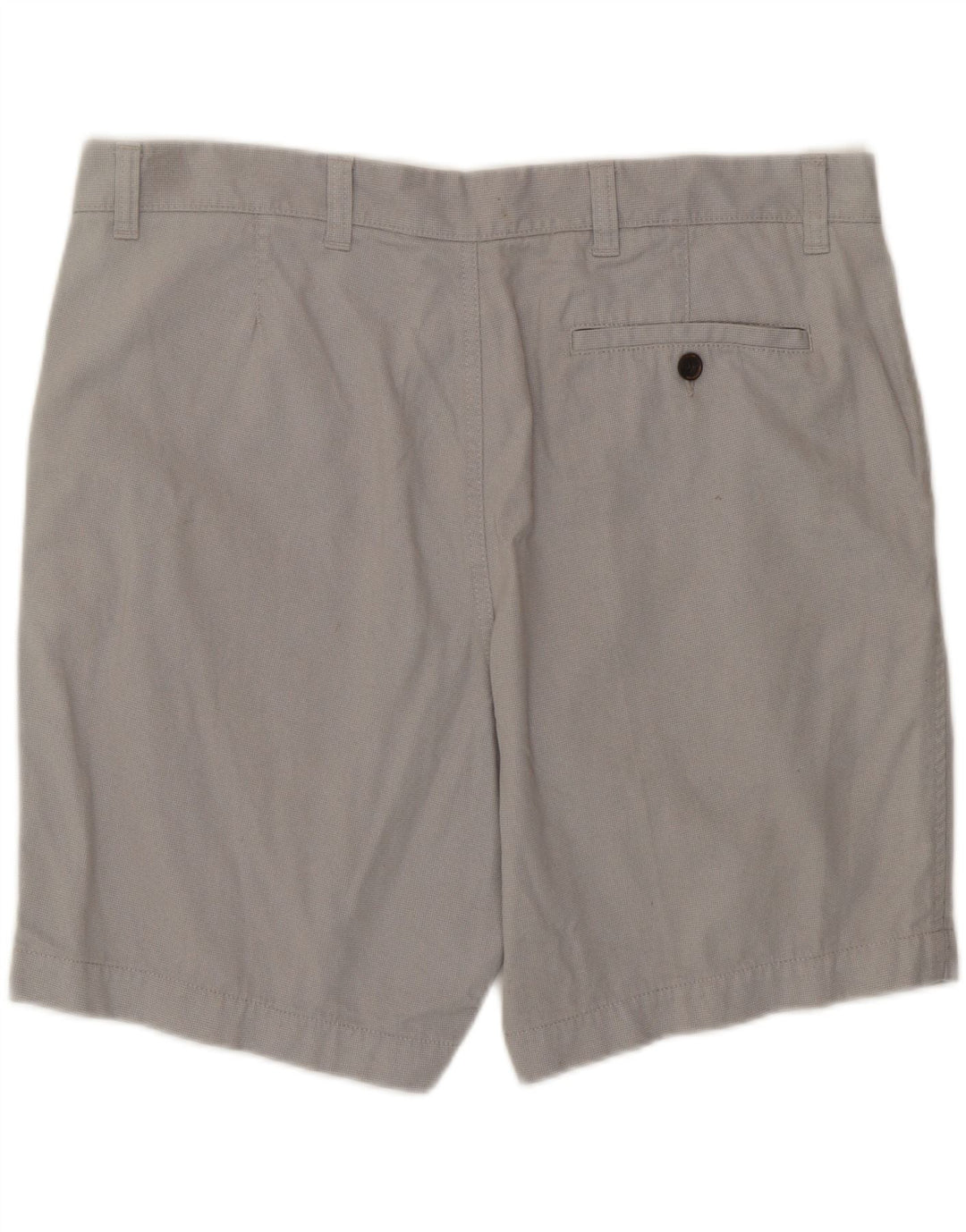 Marks & Spencer Herren Chinoshorts W38 XL Grau Baumwolle