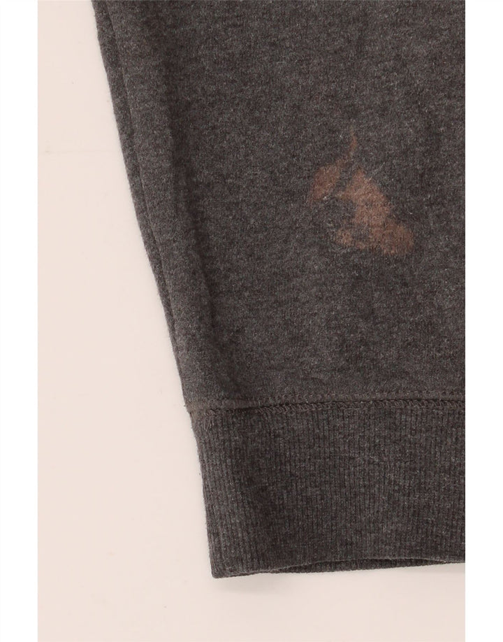 CHAMPION Damen Grafik-Sweatshirt-Pullover UK 18 XL Grau