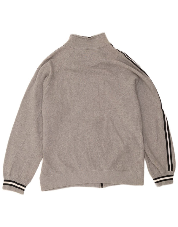 Champion Herren-Trainingsanzug-Oberteil, große, grau gesprenkelte Baumwolle