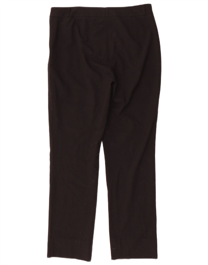 Marks & Spencer Moderne Slim-Anzughose für Damen, UK 12, M, W32, L29, Schwarz