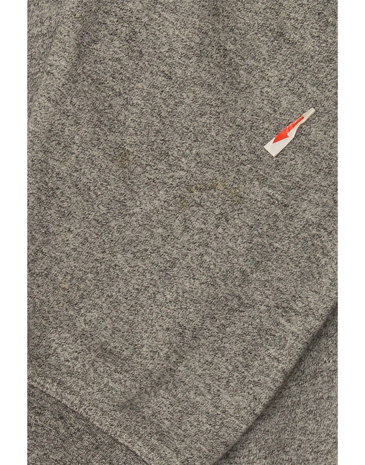 Champion Herren-Sweatshirt mit Grafik, groß, grau gesprenkelte Baumwolle