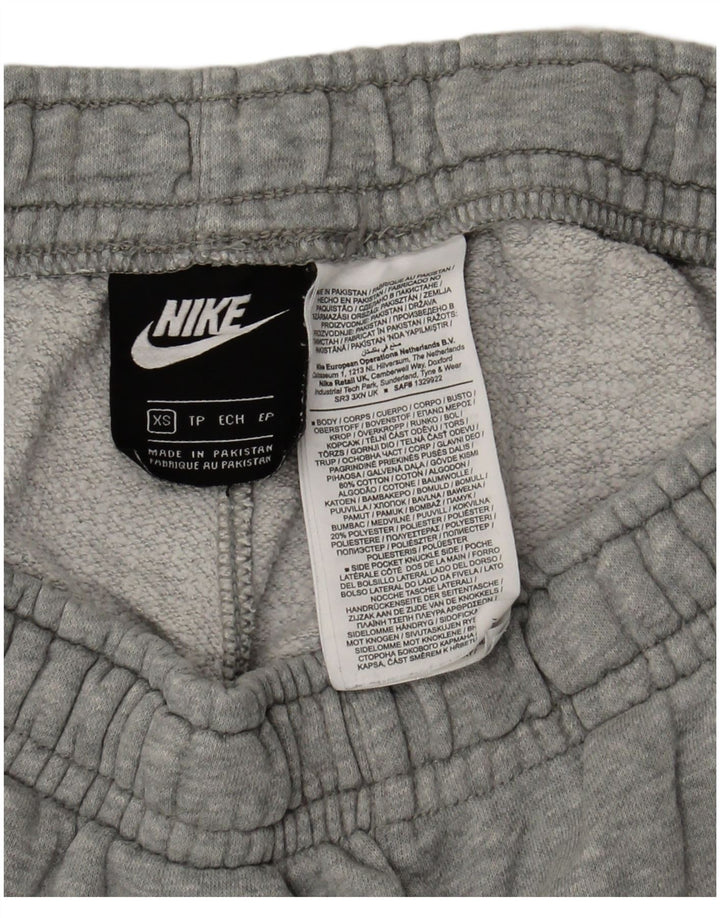 Nike Herren Graphic Sport Shorts XS Graue Baumwolle