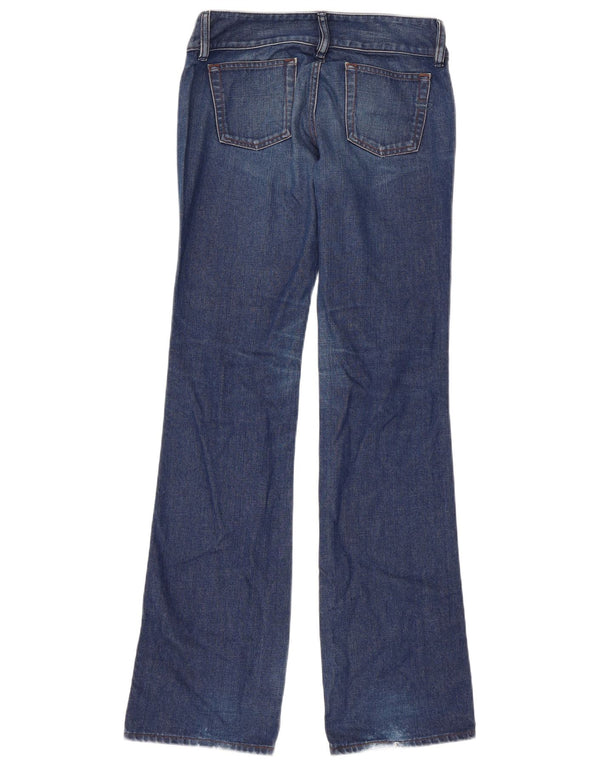 Diesel Damen Bootcut Jeans W28 L34 Blaue Baumwolle