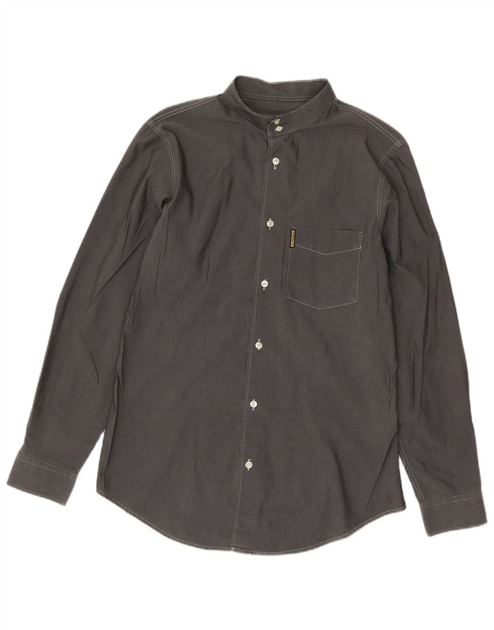 Armani Jeans Herrenhemd Large Grau