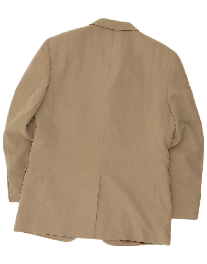 Pierre Cardin Herren-Blazer mit 3 Knöpfen, EU 50, groß, beige, Polyester