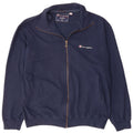 Champion Damen-Trainingsanzugoberteil, UK 16, Größe L, Marineblau, Baumwolle