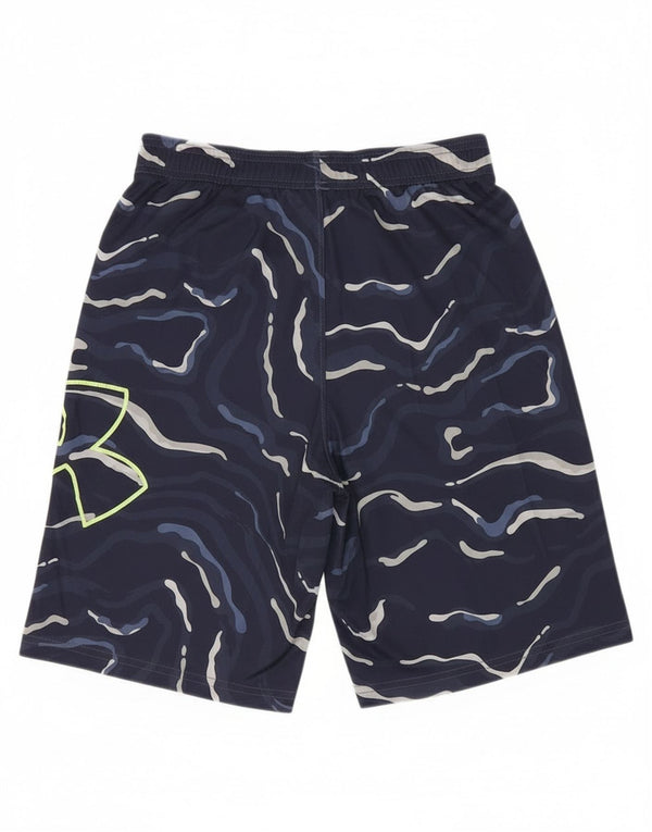 Under Armour Heat Gear Sportshorts für Jungen, 13–14 Jahre, XL, Marineblau