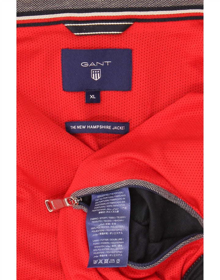 Gant Herren Bomberjacke UK 42 XL Schwarz Polyester