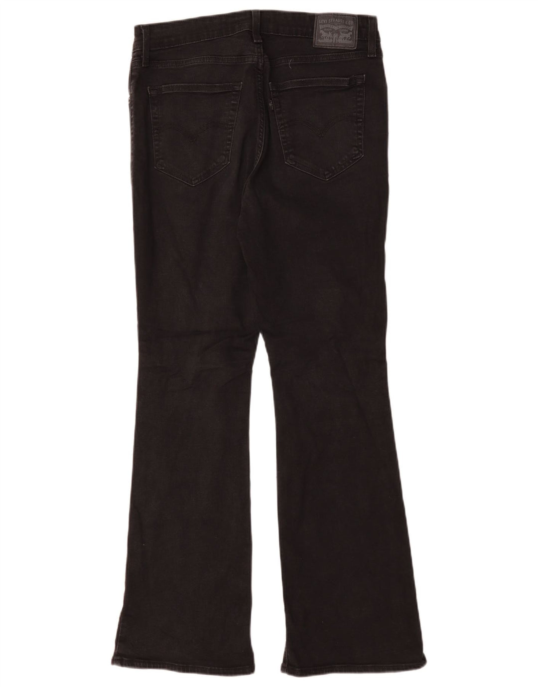 Levi's Damen 725 Bootcut-Jeans mit hohem Bund, W31 L30, schwarze Baumwolle