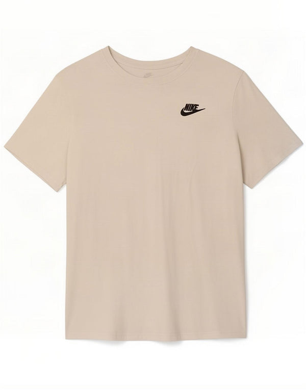 Nike Damen T-Shirt Top UK 10 Small Weiße Baumwolle