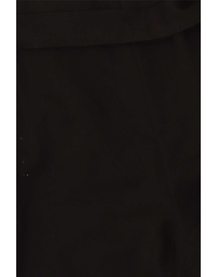 Zara Damen Tapered Cropped-Hose, Größe M, W28, L25, Schwarz
