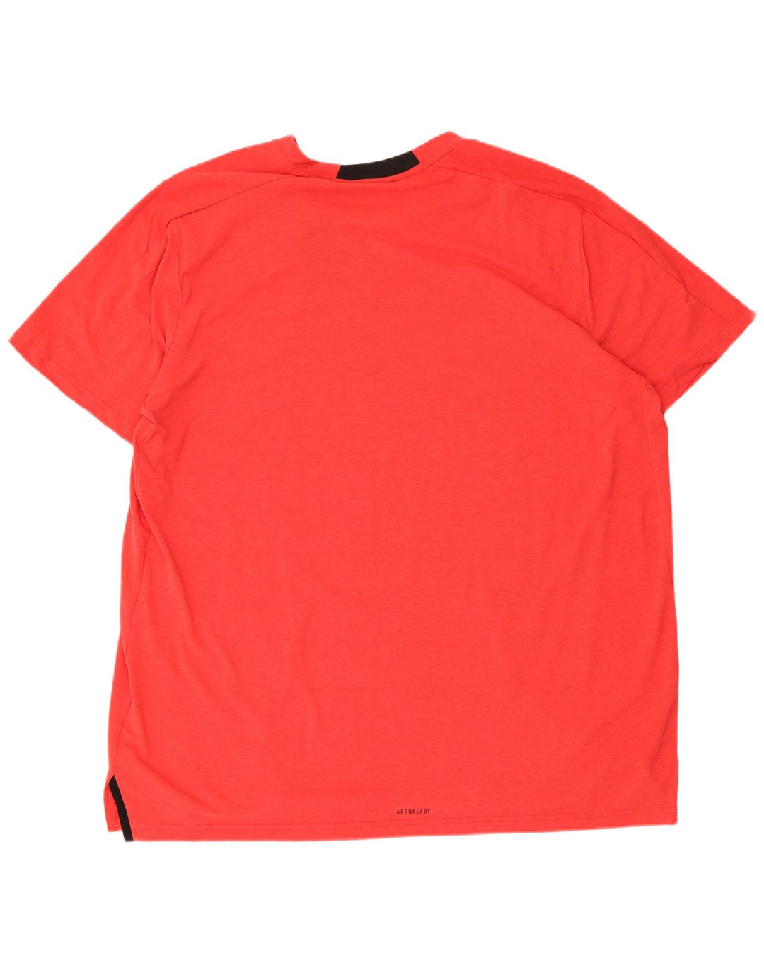 ADIDAS Mens Aeroready T-Shirt Top 2XL Red Polyester