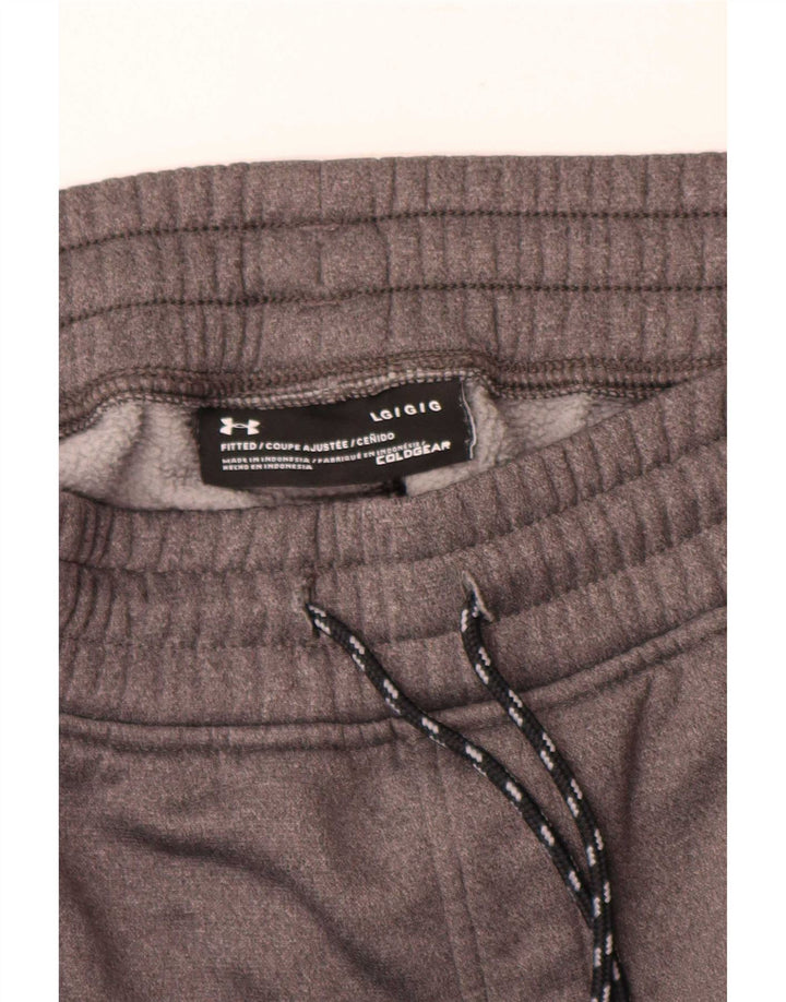 Under Armour Herren-Trainingsanzug-Hose, Jogginghose, groß, grau gefleckt