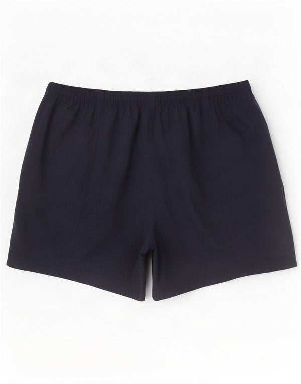 Reebok Damen Sportshorts UK 18 XL Marineblau Polyester