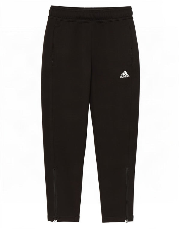 Adidas Trainingshose für Jungen, 7–8 Jahre, schwarzes Polyester