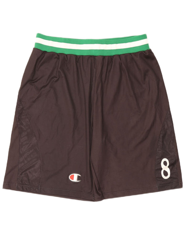 Champion Herren Sportshorts 4XL Schwarz Colourblock Polyester