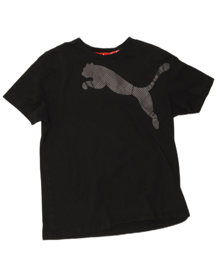 Puma Herren T-Shirt mit Grafik, Größe L, Schwarz