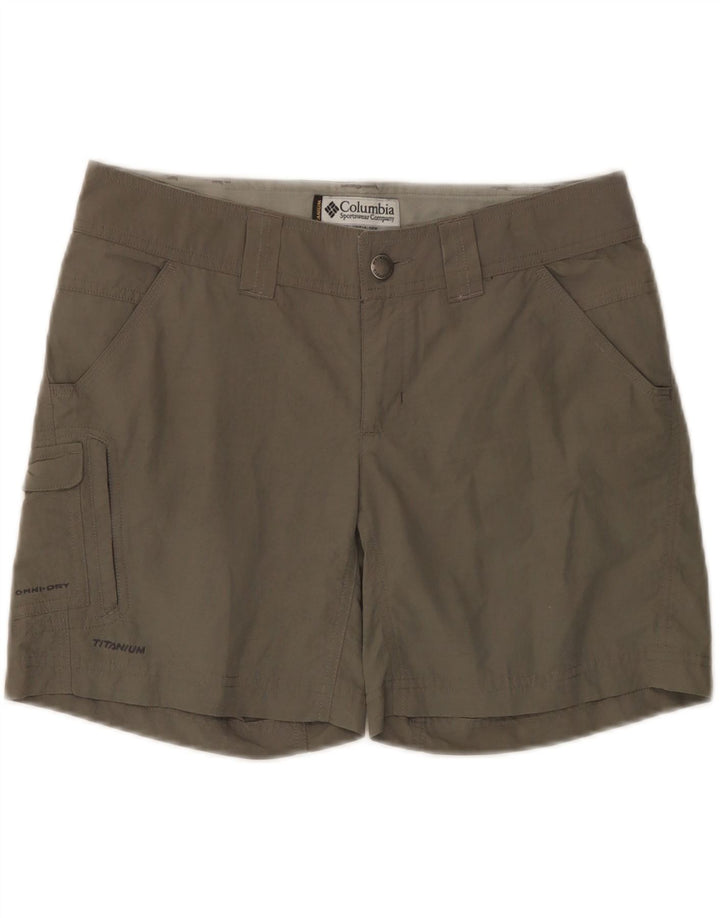 Columbia Damen Titanium Cargo Shorts US 6 Medium W32 Grau Tactel