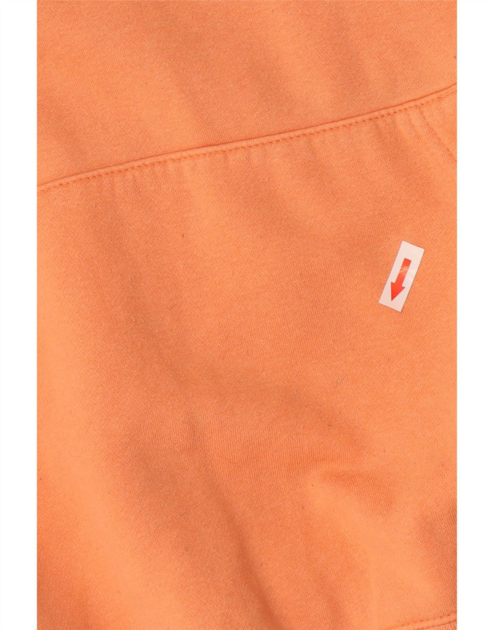 Nike Herren Hoodie Pullover XL Orange Baumwolle