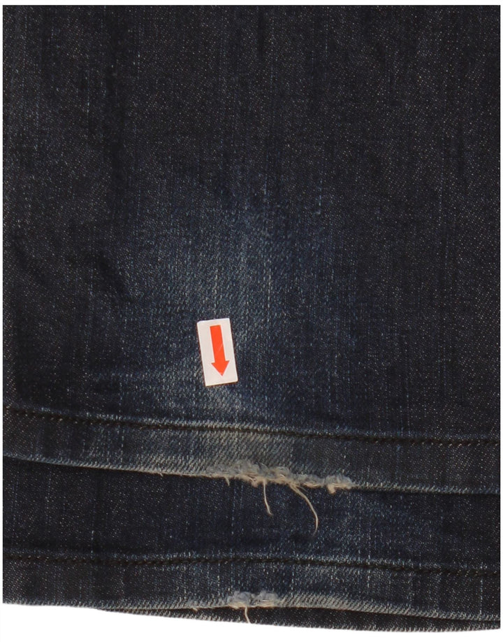 Diesel Damen Soozy Bootcut Jeans W26 L32 Marineblau Baumwolle