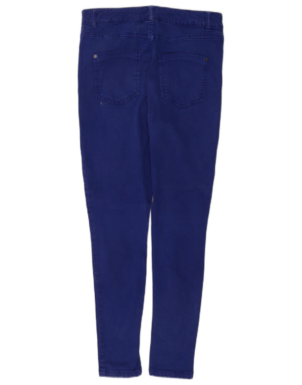 Marks & Spencer Damen Super Skinny Jeans UK 12 Medium W30 L28 Blaue Baumwolle