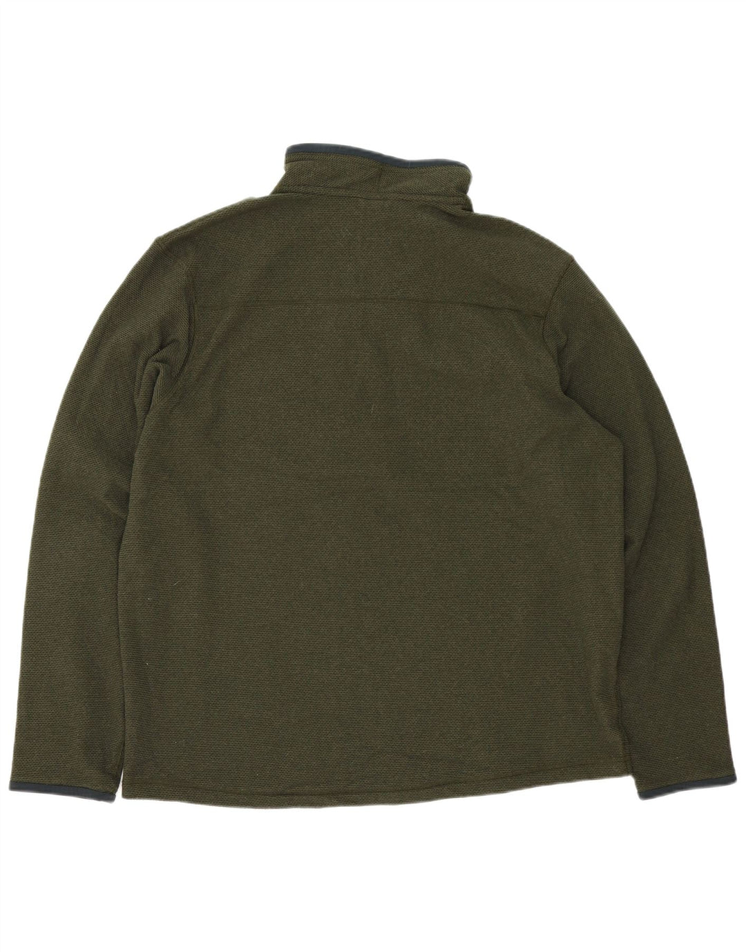 Rab Herren-Sweatshirt mit Reißverschluss am Hals, XL, grünes Polyester