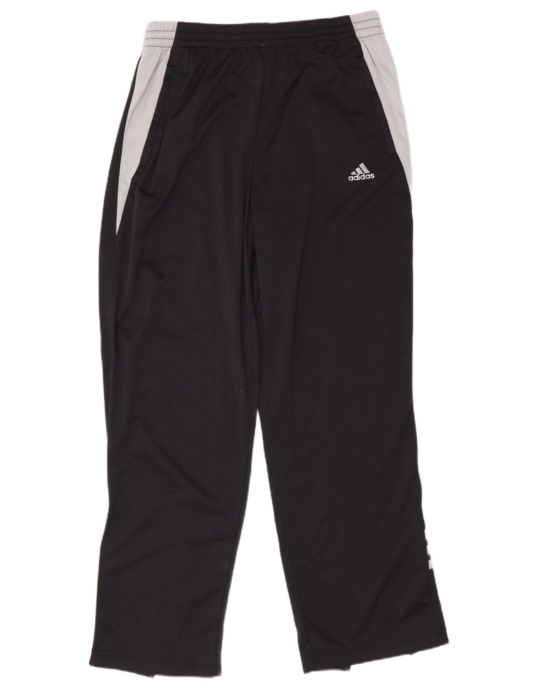 ADIDAS Herren-Trainingshose 2XL, schwarzes Colourblock-Polyester