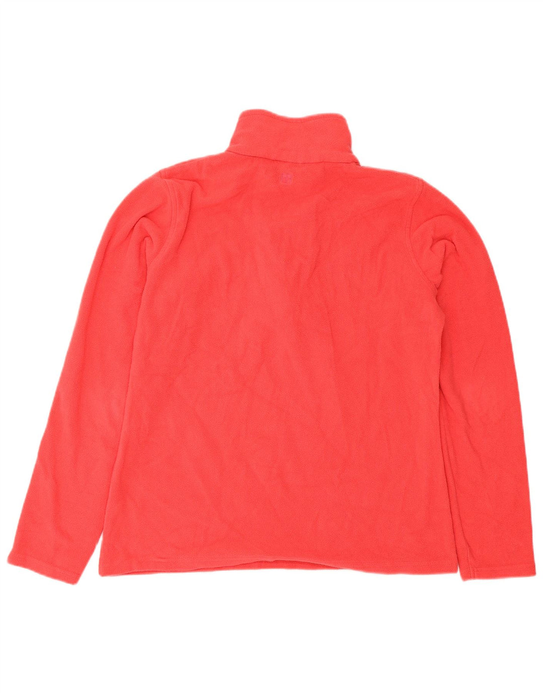 Mountain Warehouse Damen-Fleecepullover mit Reißverschluss am Kragen, UK 14, Mittelrot, Polyester