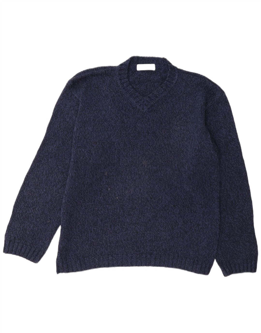 Marks & Spencer Herren St. Michael Pullover mit V-Ausschnitt, mittelgroß, Marineblau